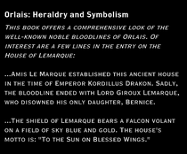 A book on Orlesian Heraldry