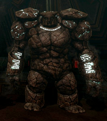 The Nexus Golem merchant encountered in Dragon Age II