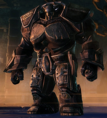 The Runic Golem companion from The Golems of Amgarrak