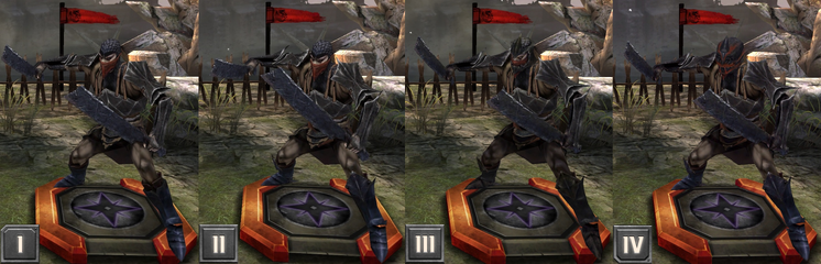 Tier Progression for The Herald in Heroes of Dragon Age