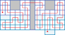 Solution to the western puzzle.