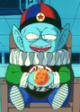 Pilaf with the Six-Star Dragon Ball in hands