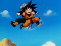 Trunks grabs Goten