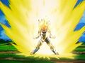 Vegeta powering up