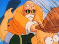 Master Roshi beats a Company B soldier