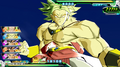 Movie 8 Legendary Super Saiyan Broly in-game of Ultimate Mission X