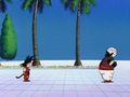 Goku loses to Mr. Popo