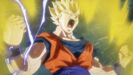 Gohan powers up to his Super Saiyan 2 form in Dragon Ball Super