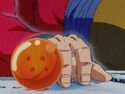 The Four-Star Ball near SS4 Goku's hand