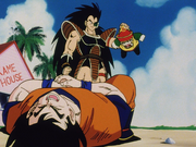 Raditz kidnapping Gohan