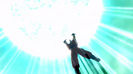 Goku using the Spirit Bomb in J-Stars Victory Vs