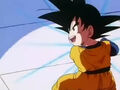 Goten charges the Kamekameha