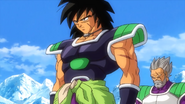 Paragus and Broly in Dragon Ball Heroes