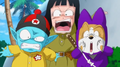 The Pilaf Gang scared