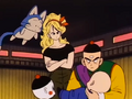 Tien holding Krillin's body