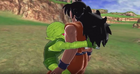 Saibaman latching on to Yamcha in Raging Blast 2