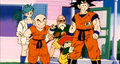 Krillin tells Raditz to go away