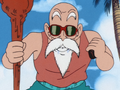 Master Roshi at Kame House