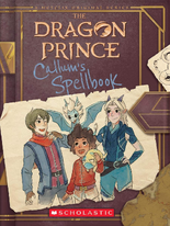 Rayla on the cover of Callum's Spellbook