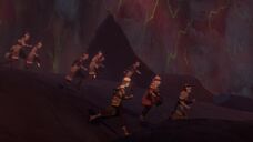 Viren's army crossing the Border