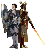 Amaya as she appears in The Dragon Prince: Battlecharged media[20]