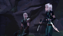 Rayla impresses Runaan[19]