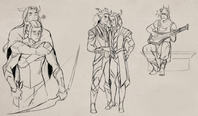 Concept art of Ethari in The Art of The Dragon Prince[1]