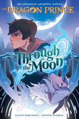 Callum on the cover of "Through the Moon"