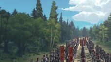 Viren and his army marching towards Xadia