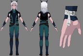 Rayla's teenager 3D model (Season 1-3)