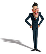 President Hathaway in Monsters vs. Aliens