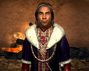 Martin wearing the Amulet in Oblivion.