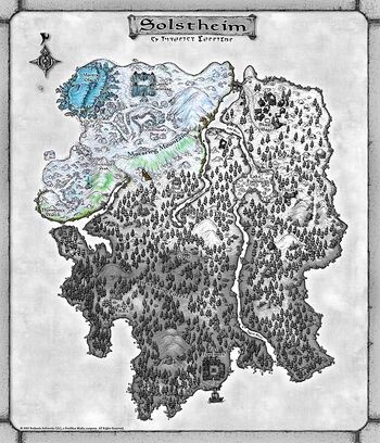 Moesring Mountins Map