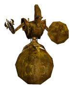 Dwarven Sphere, as seen in Morrowind. Then known as "Centurion Sphere"