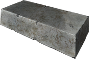 A Steel Ingot.