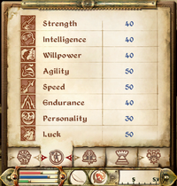 Attributes (Oblivion)