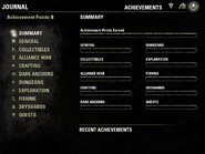 Old achievements tab in the inventory.