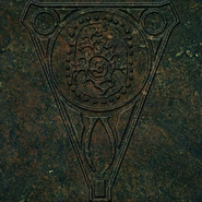 The symbol of the Telvanni Compound in Vivec.