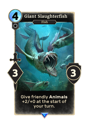 Giant Slaughterfish Card