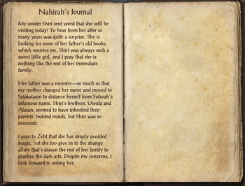 Nahirah's Journal