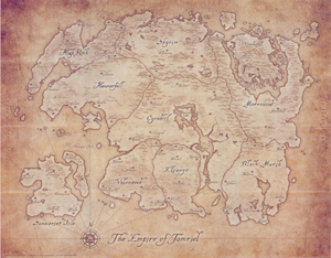 Tamriel Anthology Map