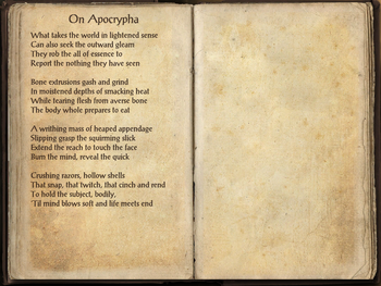 On Apocrypha