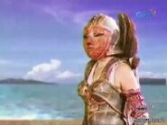 Ether wore a mask when she faced Amihan in the final battle.