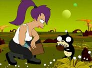 Nibbler and leela