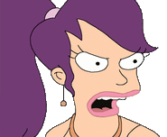 Leela with two eyes.