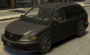 Una Minivan en Grand Theft Auto IV.