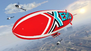 Imagen de carga del Xero Blimp en el Social Club de Rockstar Games del 2019.