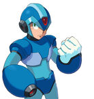 Boceto usado en Mega Man X7