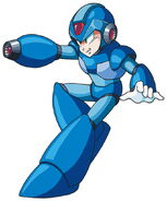 Arte secundario en Mega Man X2. Derivado del arte del Chameleon Sting.