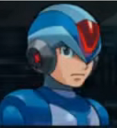 Retrato de X en Megaman X8